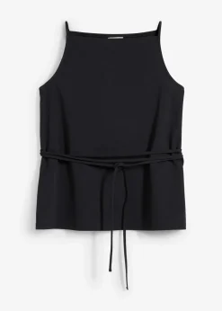 Top en maille piquée