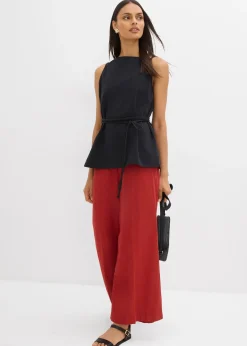 Top en maille piquée