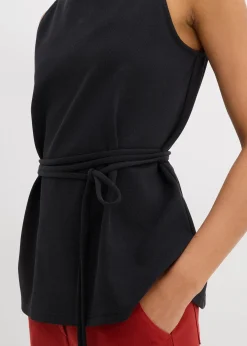 Top en maille piquée