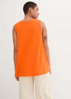 Top en viscose avec dentelle