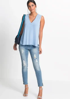 Top en viscose douce et extensible