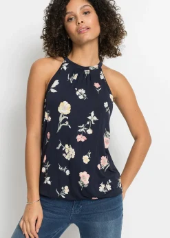 Top en viscose extensible