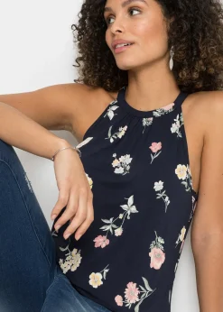 Top en viscose extensible