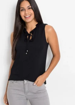 Top en viscose extensible