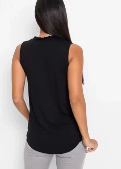 Top en viscose extensible
