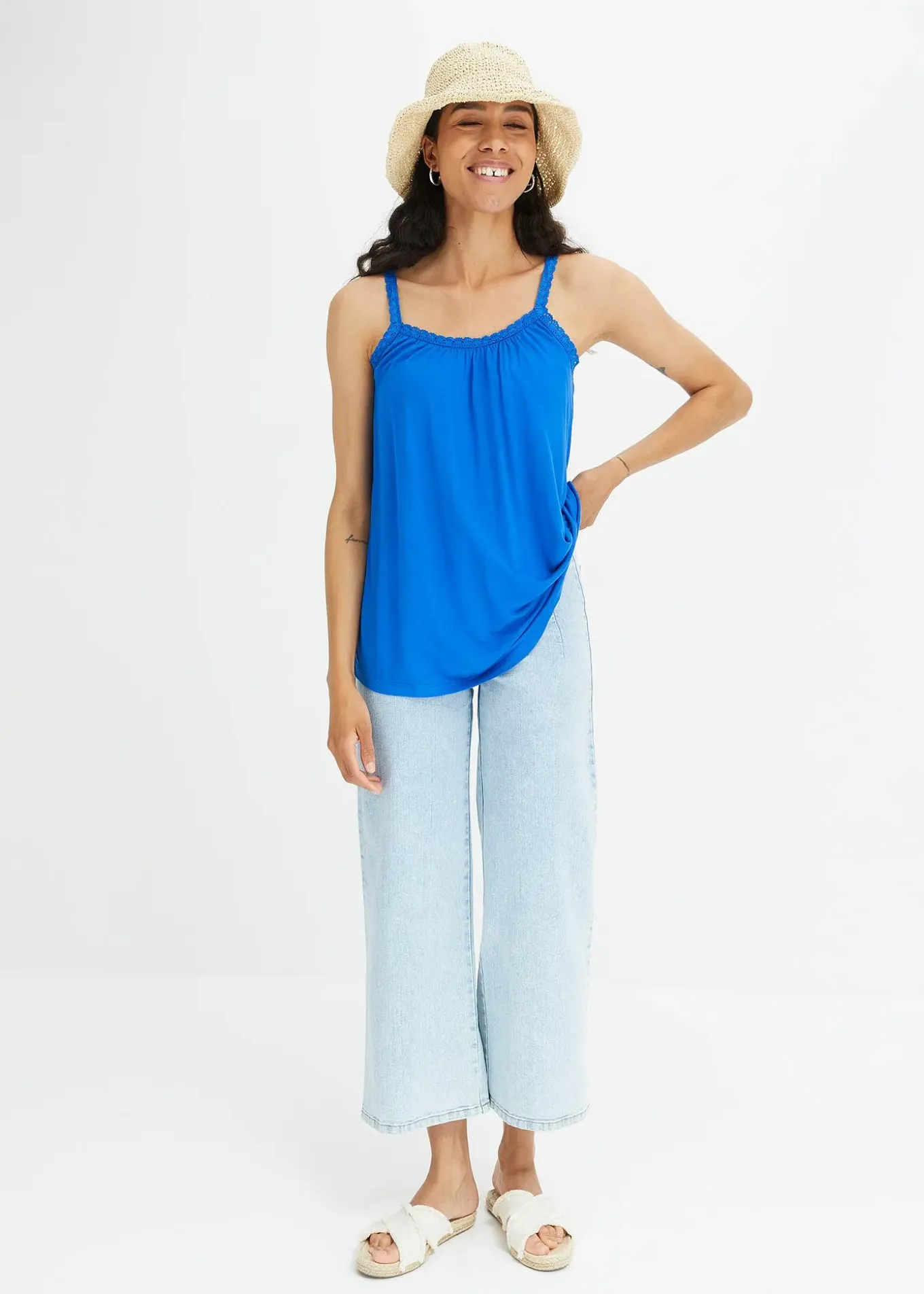 Top en viscose fluide