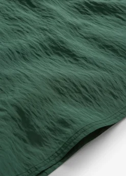 Top en viscose mélangée, effet froissé