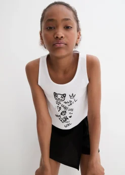 Top et jupe fille (ens. 2 pces)