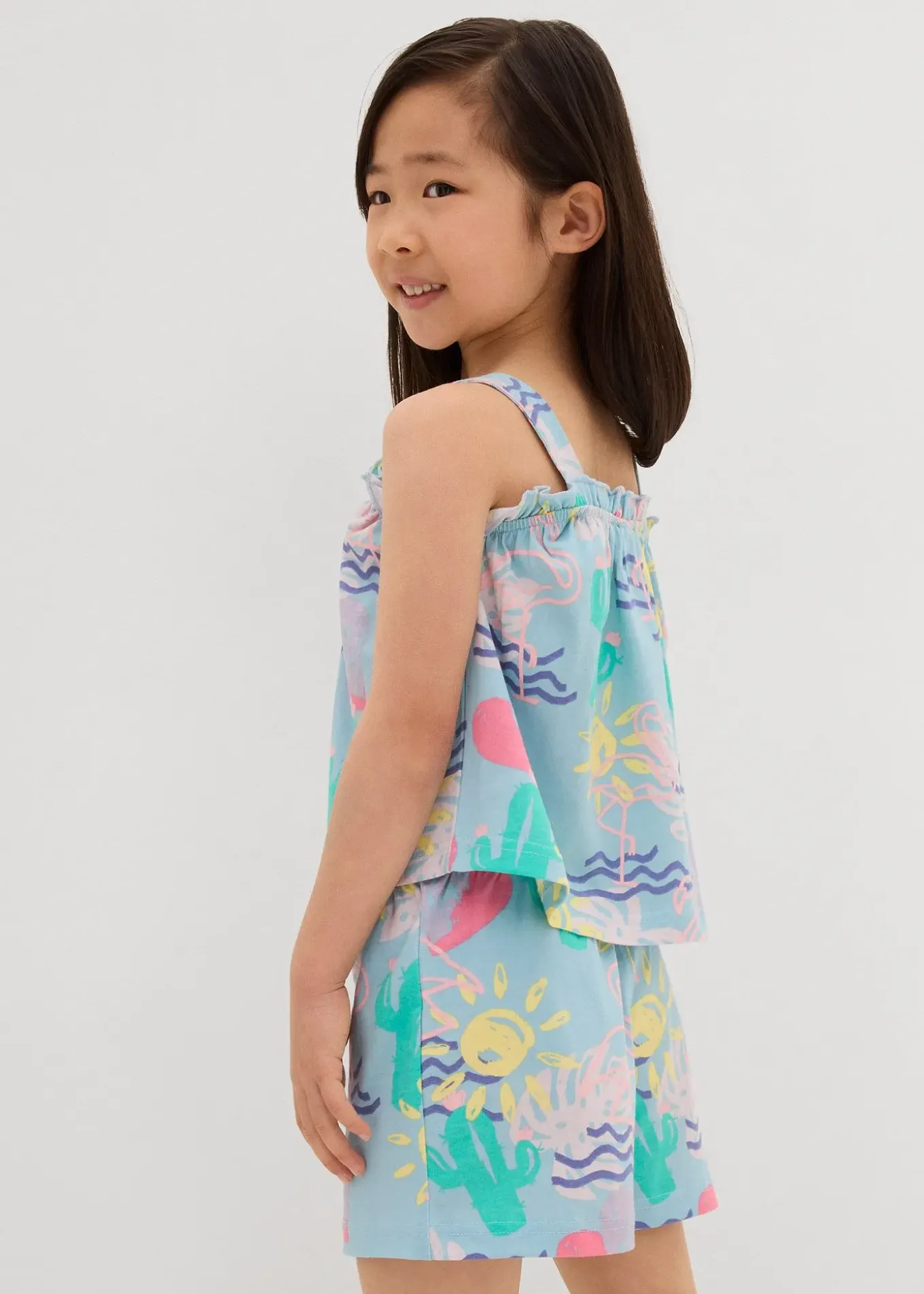 Top et short 100% coton (ens. 2 pces)