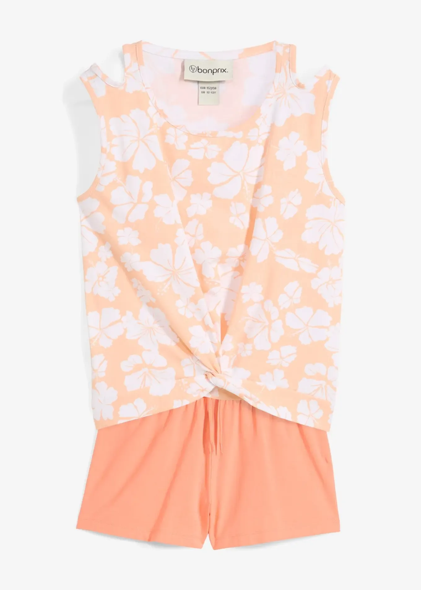 Top et short en coton extensible (ens. 2 pces)