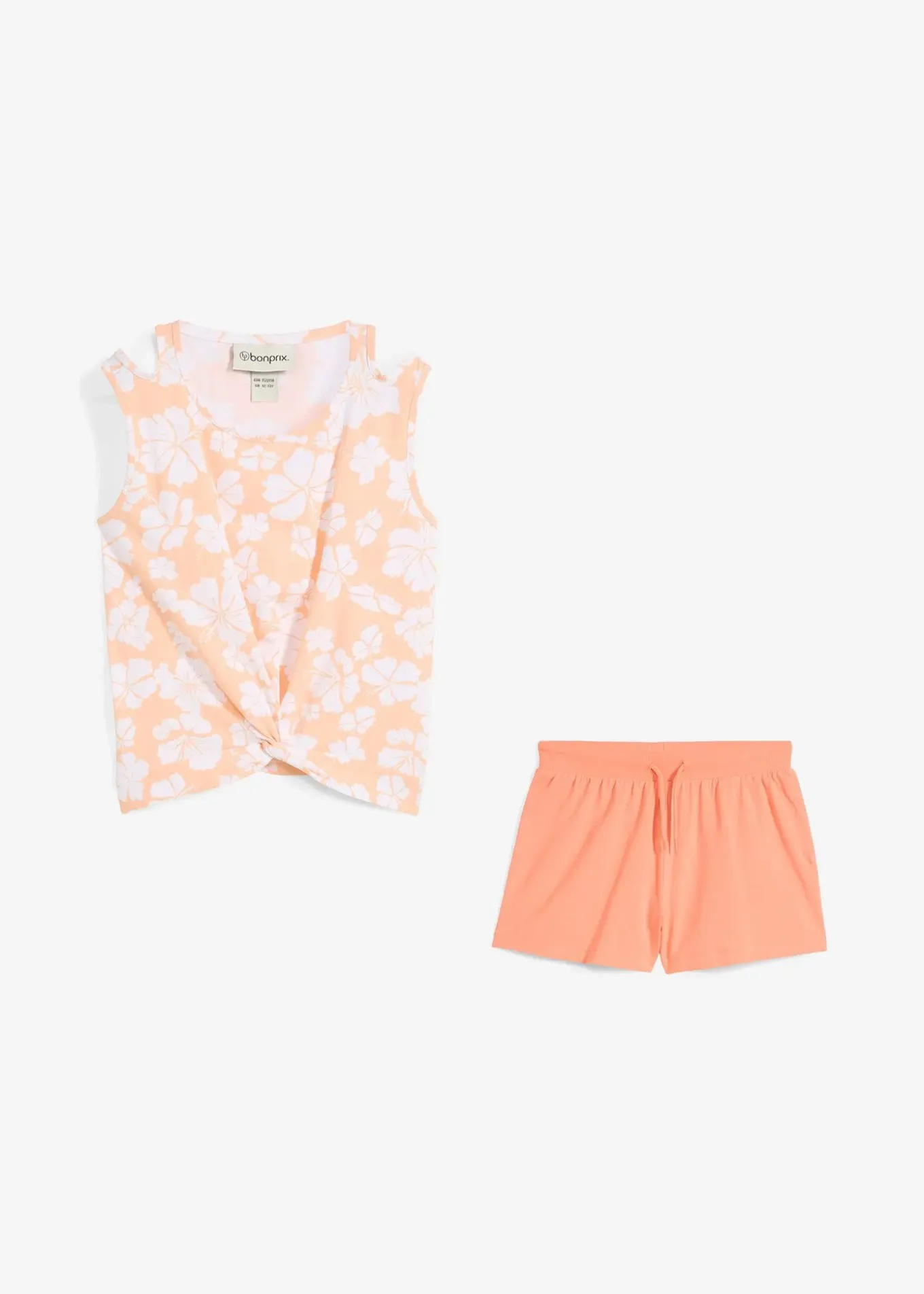 Top et short en coton extensible (ens. 2 pces)