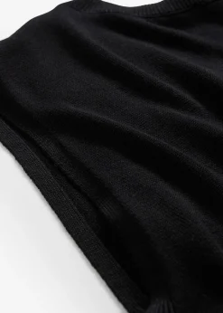 Top fluide en maille de viscose, coupe ballon