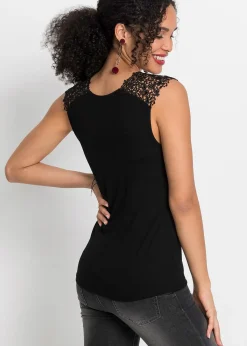 Top fluide en viscose extensible
