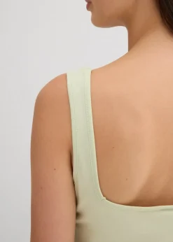 Top long en coton extensible