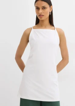 Top long en coton extensible