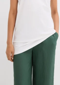 Top long en coton extensible