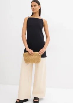 Top long en coton extensible