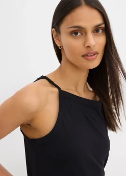 Top long en coton extensible