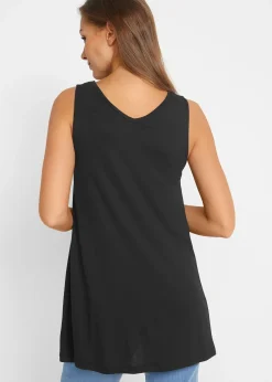 Top long en viscose extensible