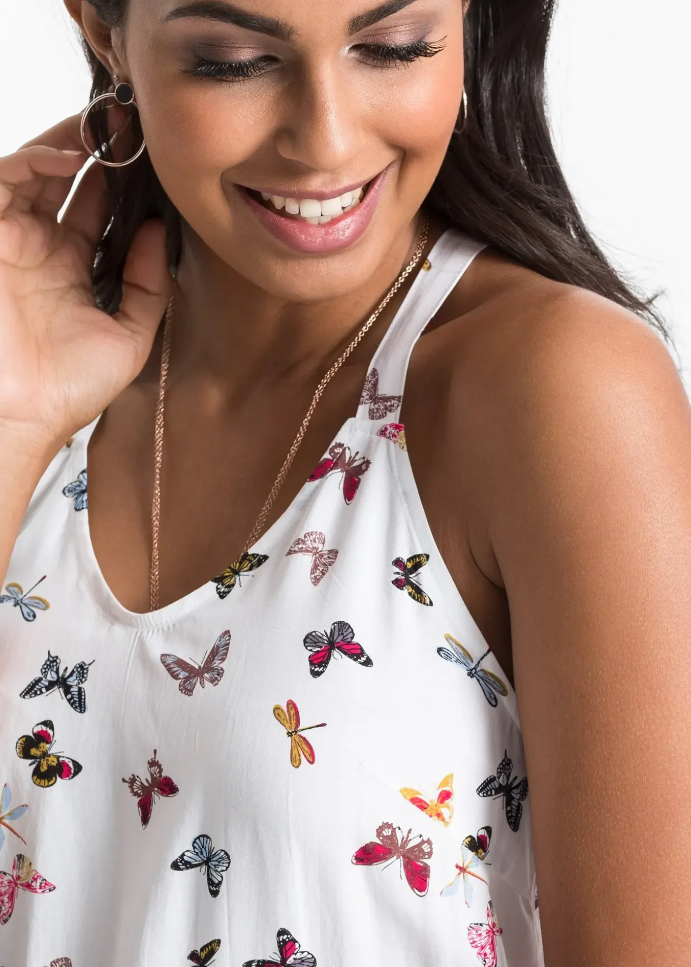 Top sans manches 100% viscose