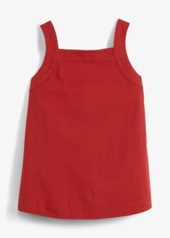 Top sans manches en viscose mélangée, à nouer dans le dos