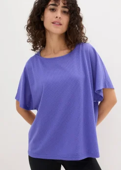 Top sportif avec haut en mesh (ens. 2 pces)