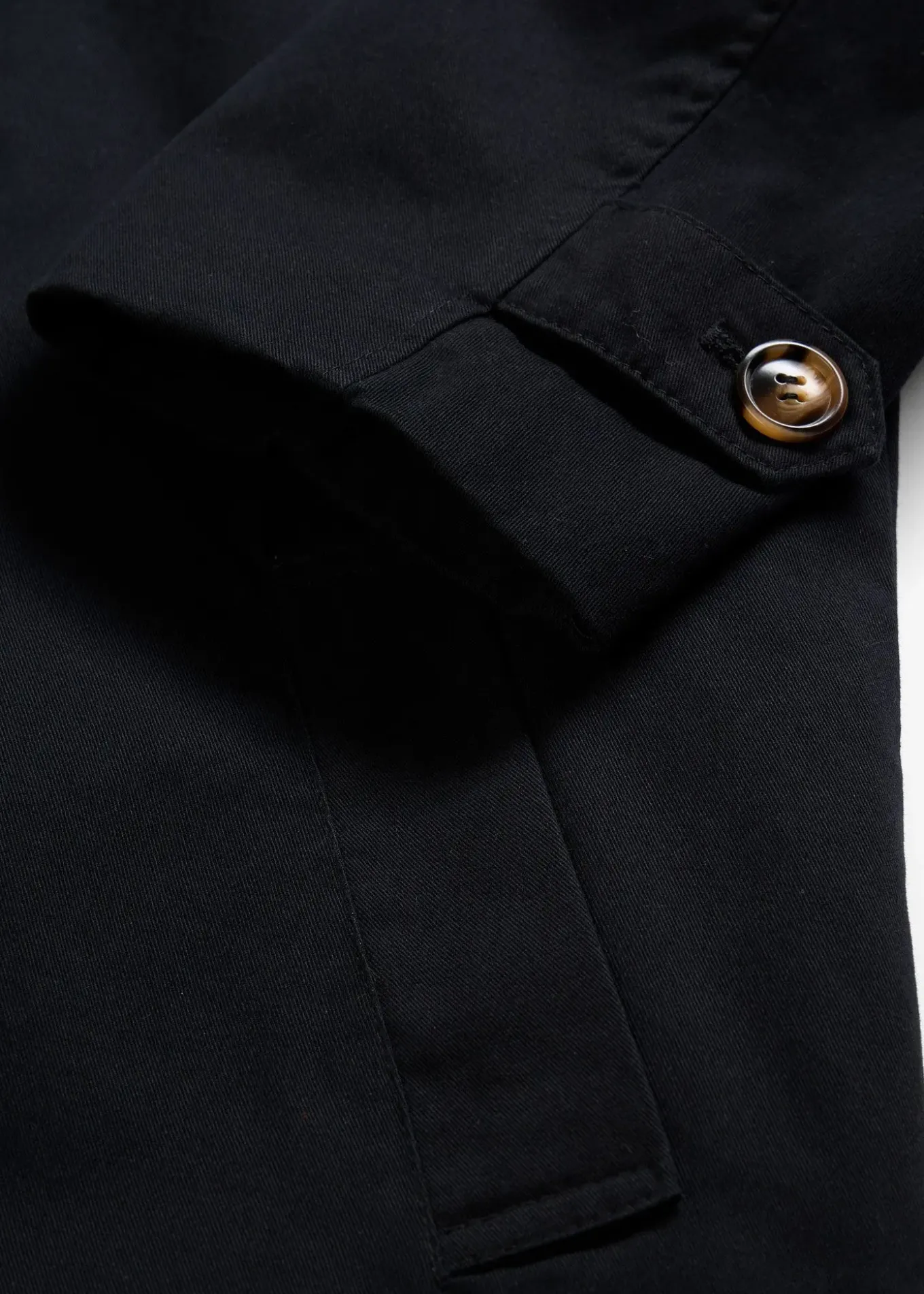 Trench à boutonnage simple