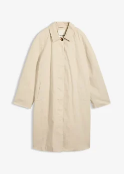 Trench à boutonnage simple