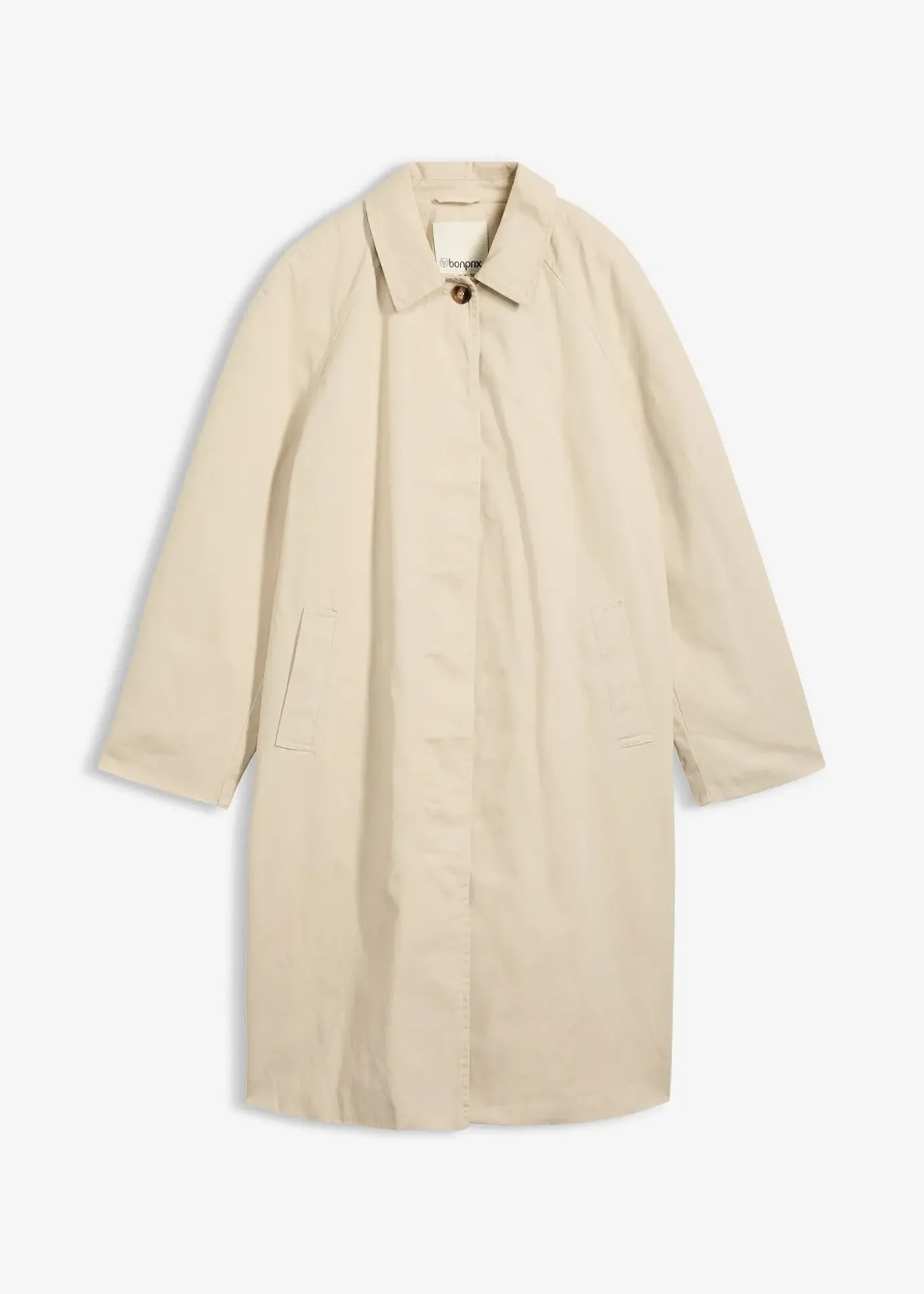 Trench à boutonnage simple