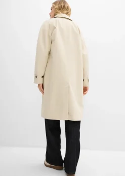 Trench à boutonnage simple