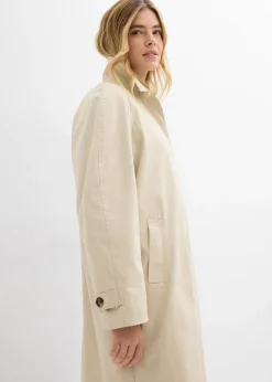 Trench à boutonnage simple