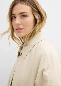 Trench à boutonnage simple