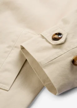 Trench à boutonnage simple