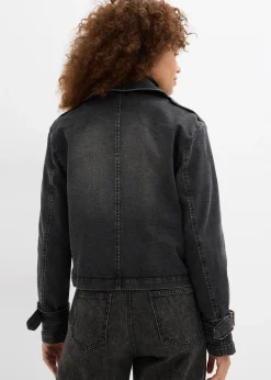 Trench court en denim