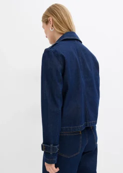 Trench court en denim