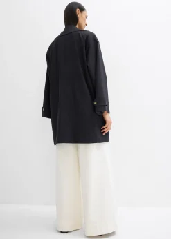 Trench-coat coupe trapèze