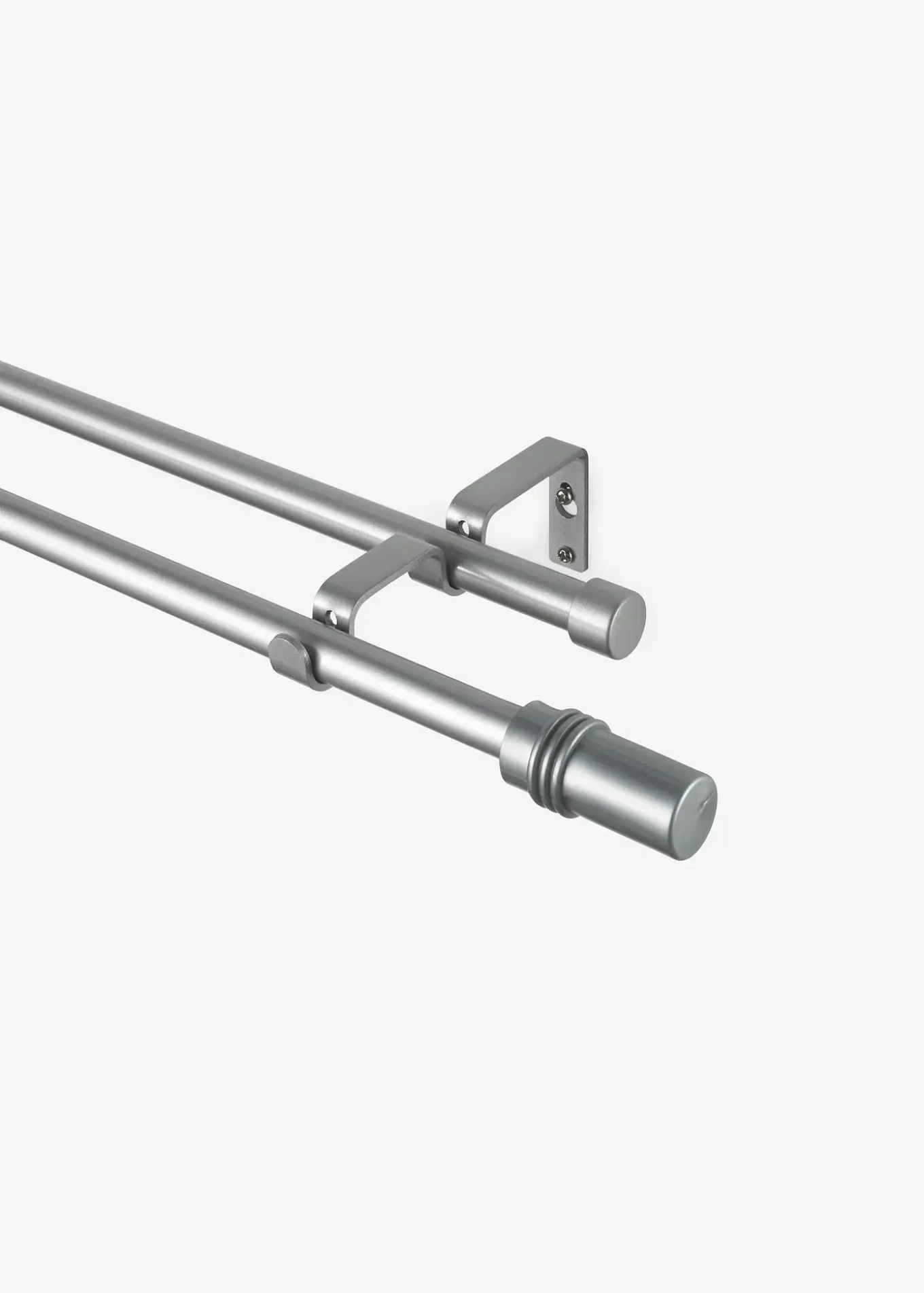 Tringle à rideau avec embouts cylindriques