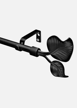 Tringle à rideau embout feuille