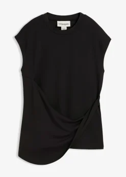 T-shirt à base asymétrique