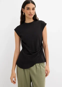 T-shirt à base asymétrique