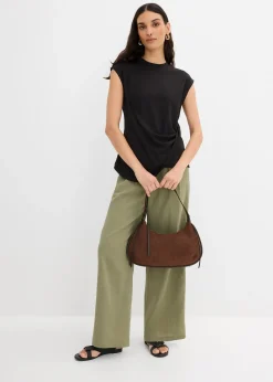 T-shirt à base asymétrique