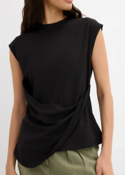 T-shirt à base asymétrique