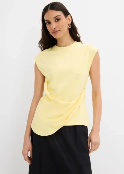 T-shirt à base asymétrique