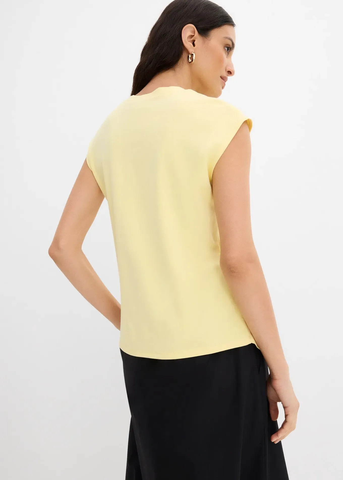 T-shirt à base asymétrique