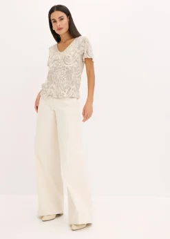 T-shirt à base élastiquée