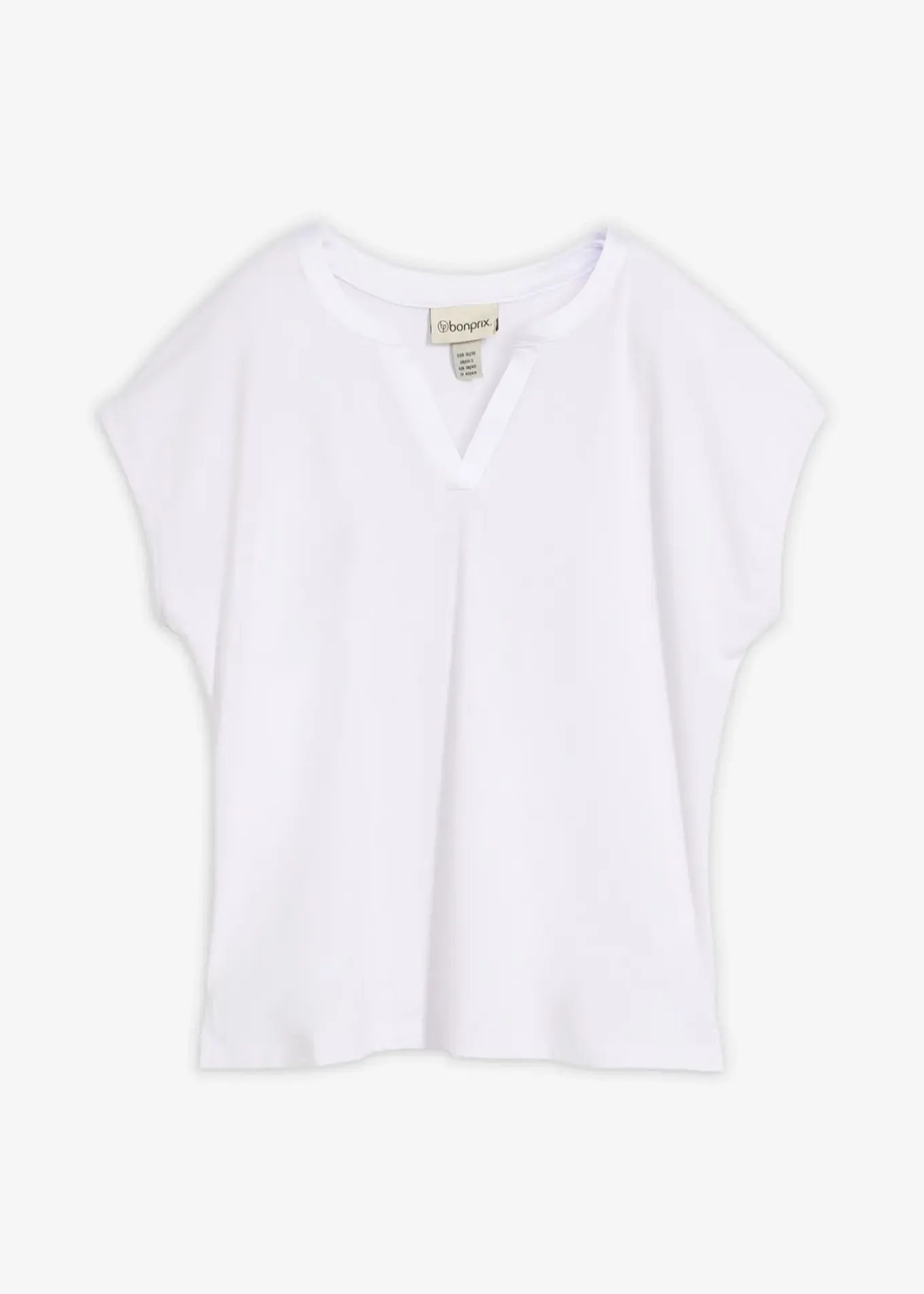 T-shirt à bordure satinée