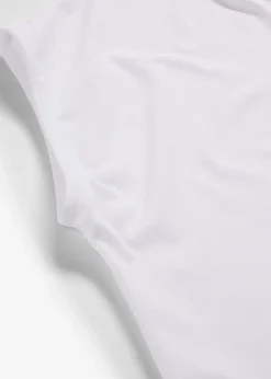 T-shirt à bordure satinée