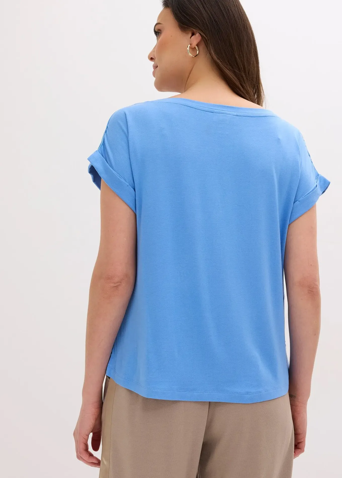 T-shirt à broderies anglaises