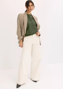 T-shirt à broderies anglaises