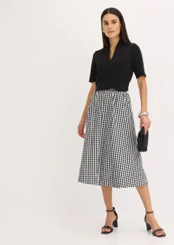 T-shirt à col calice